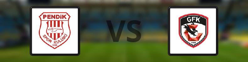 Pendikspor - Gazişehir Gaziantep odds, speltips, resultat i Süper Lig