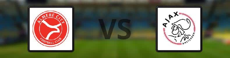Almere City FC - Ajax odds, speltips, resultat i Eredivisie
