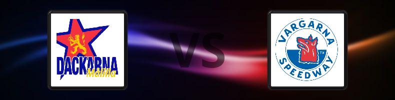 Dackarna - Vargarna Norrköping odds, speltips, resultat i Elitserien Speedway
