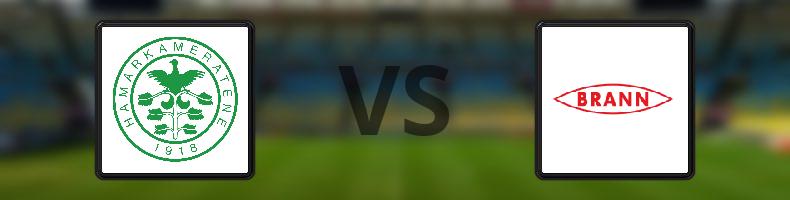 Hamarkameratene - Brann odds, speltips, resultat i Eliteserien