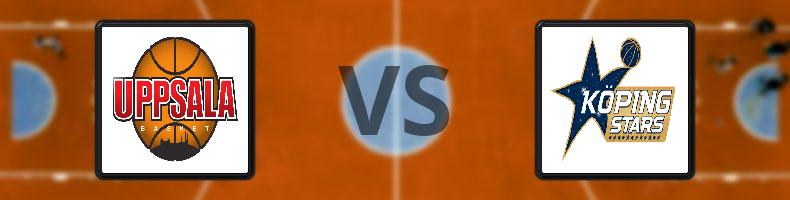 Uppsala Basket - Köping Stars odds, speltips, resultat i Basketligan herrar