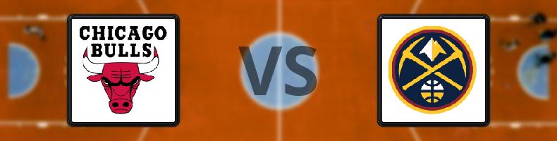 Chicago Bulls - Denver Nuggets odds, speltips, resultat i NBA
