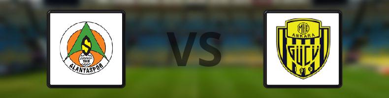 Alanyaspor - Ankaragücü odds, speltips, resultat i Süper Lig