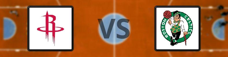 Houston Rockets - Boston Celtics odds, speltips, resultat i NBA