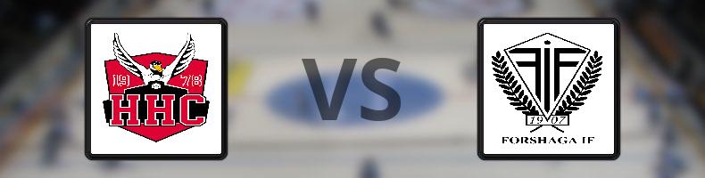 Hudiksvalls HC - Forshaga IF odds, speltips, resultat i HockeyEttan