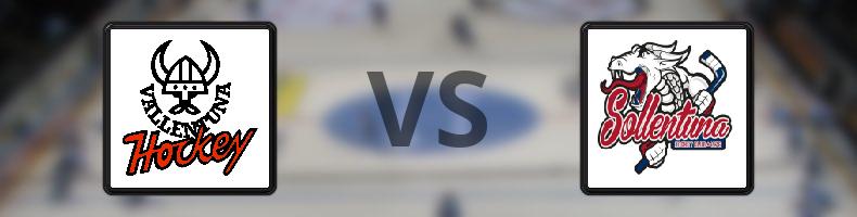 IF Vallentuna BK - Sollentuna HC odds, speltips, resultat i HockeyEttan