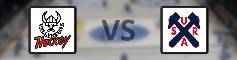 IF Vallentuna BK - Surahammars IF odds, speltips, resultat i HockeyEttan