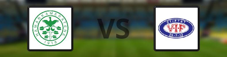 Hamarkameratene - Vålerengen odds, speltips, resultat i Eliteserien