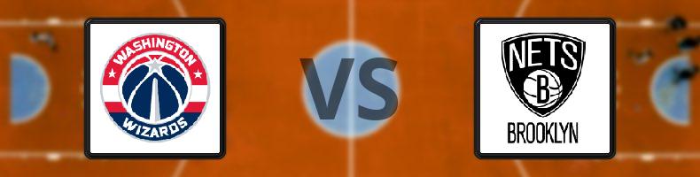 Washington Wizards - Brooklyn Nets odds, speltips, resultat i NBA