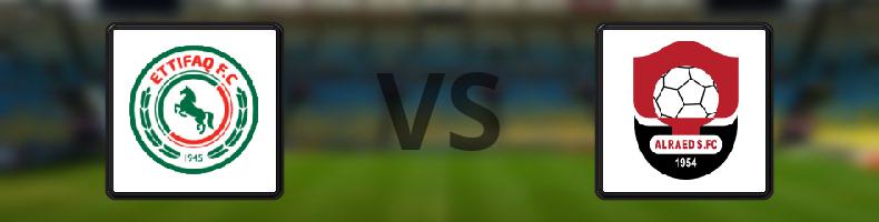 Al Ettifaq - Al Raed odds, speltips, resultat i Saudi Pro League