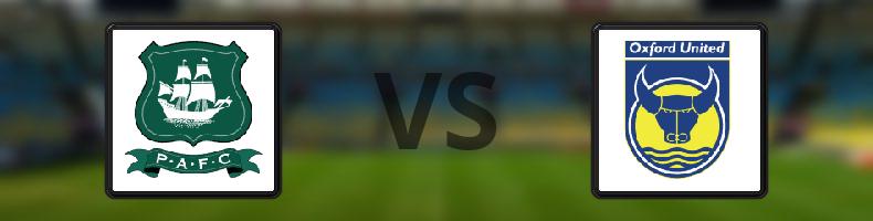 Plymouth - Oxford Utd odds, speltips, resultat i EFL Championship