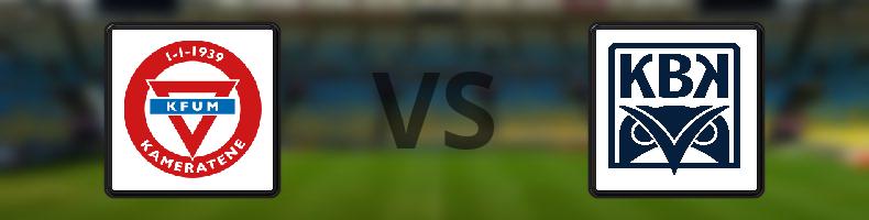 KFUM - Kristiansund odds, speltips, resultat i Eliteserien