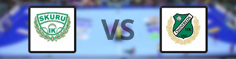Skuru IK - Önnereds HK odds, speltips, resultat i Handbollsligan damer