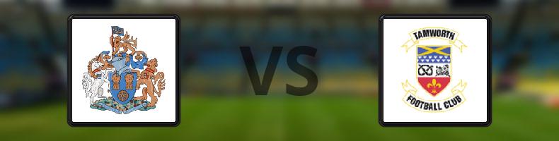 Altrincham - Tamworth odds, speltips, resultat i National League