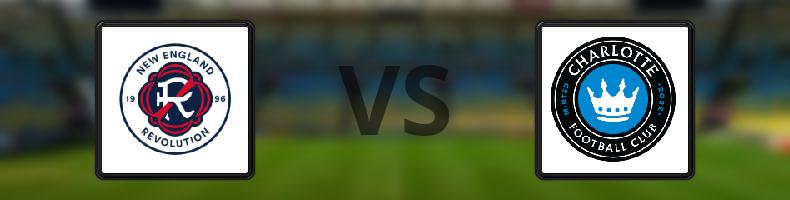 New England Revolution - Charlotte FC odds, speltips, resultat i MLS