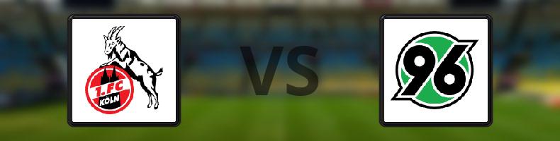 FC Köln - Hannover odds, speltips, resultat i 2. Bundesliga