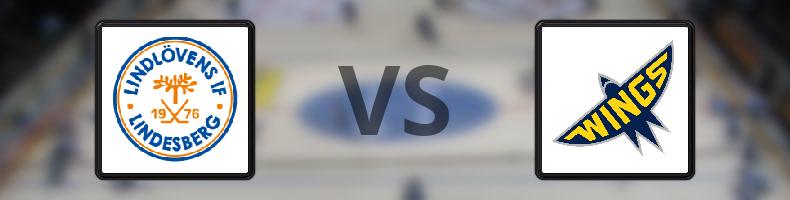 Lindlövens IF - Wings HC Arlanda odds, speltips, resultat i HockeyEttan