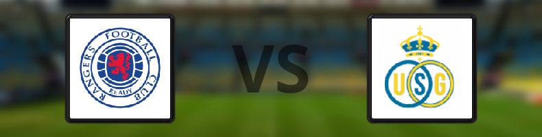 Rangers - R.Union Saint-Gilloise odds, speltips, resultat i Europa League