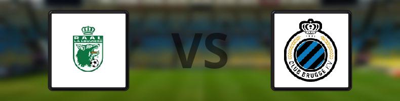 RAAL La Louviere - Club Brugge odds, speltips, resultat i Jupiler League