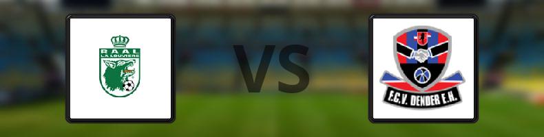 RAAL La Louviere - Dender odds, speltips, resultat i Jupiler League