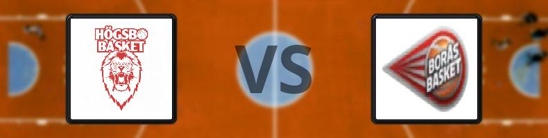 Högsbo - Borås Basket odds, speltips, resultat i Basketligan herrar