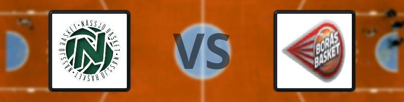 Nässjö - Borås Basket odds, speltips, resultat i Basketligan