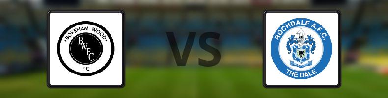Boreham Wood - Rochdale odds, speltips, resultat i National League