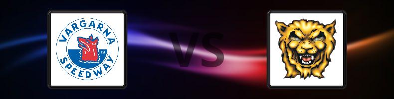 Vargarna Norrköping - Lejonen odds, speltips, resultat i Elitserien Speedway