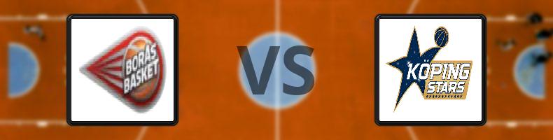 Borås Basket - Köping Stars odds, speltips, resultat i Basketligan herrar