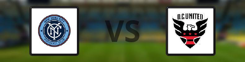 New York City FC - D.C. United odds, speltips, resultat i MLS