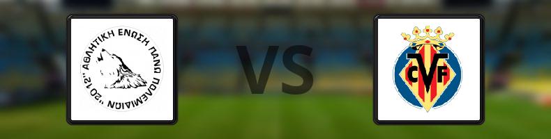 AEP Paphos - Villarreal odds, speltips, resultat i Champions League