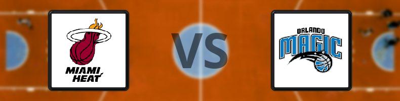Miami Heat - Orlando Magic odds, speltips, resultat i NBA