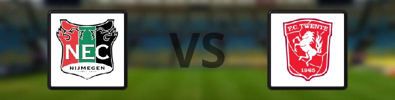 NEC Nijmegen - Twente odds, speltips, resultat i Eredivisie