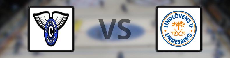 Clemensnäs HC - Lindlövens IF odds, speltips, resultat i HockeyEttan