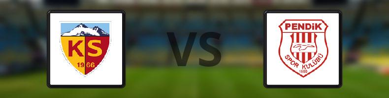 Kayserispor - Pendikspor odds, speltips, resultat i Süper Lig