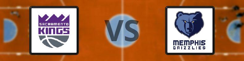 Sacramento Kings - Memphis Grizzlies odds, speltips, resultat i NBA
