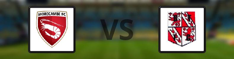 Morecambe - Brackley Town odds, speltips, resultat i National League