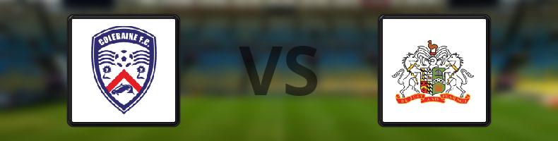 Coleraine - Glenavon odds, speltips, resultat i NIFL Premiership