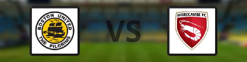 Boston United - Morecambe odds, speltips, resultat i National League