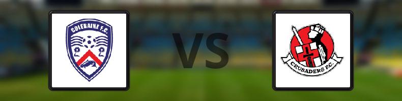 Coleraine - Crusaders Belfast odds, speltips, resultat i NIFL Premiership