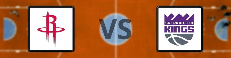 Houston Rockets - Sacramento Kings odds, speltips, resultat i NBA