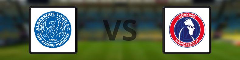 Aldershot - Dorking Wanderers odds, speltips, resultat i National League