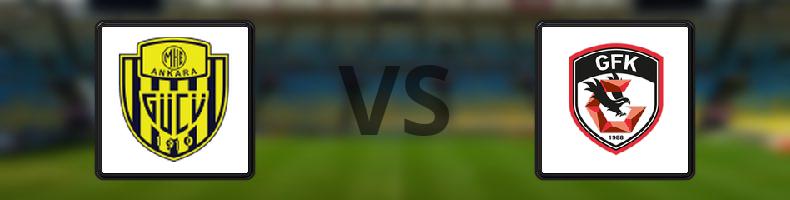 Ankaragücü - Gazişehir Gaziantep odds, speltips, resultat i Süper Lig