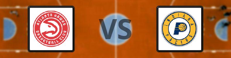 Atlanta Hawks - Indiana Pacers odds, speltips, resultat i NBA