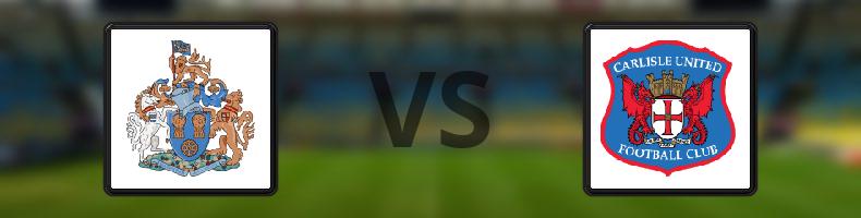 Altrincham - Carlisle odds, speltips, resultat i National League