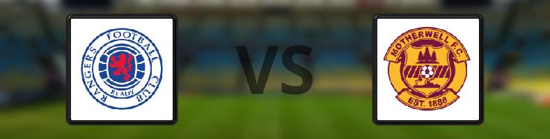 Rangers - Motherwell odds, speltips, resultat i Skotska Premiership
