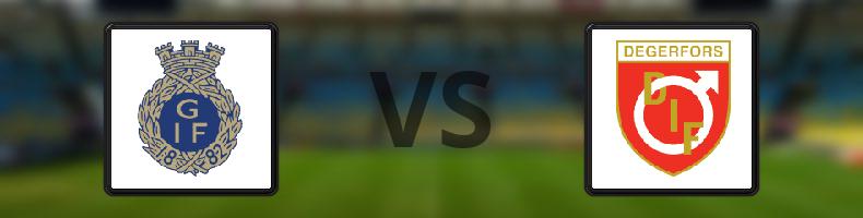 Gefle IF - Degerfors IF odds, speltips, resultat i Superettan