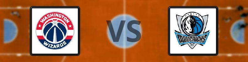 Washington Wizards - Dallas Mavericks odds, speltips, resultat i NBA