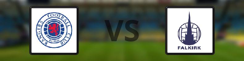 Rangers - Falkirk odds, speltips, resultat i Skotska Premiership