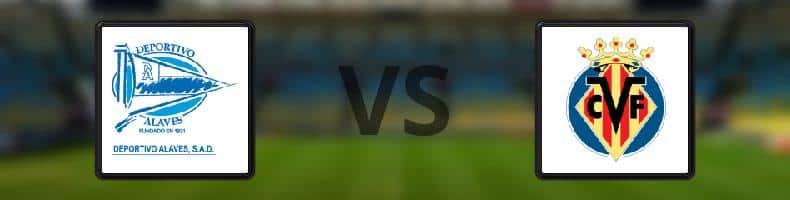 Alaves - Villarreal odds, speltips, resultat i La Liga